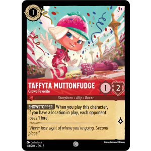 Taffyta Muttonfudge - Crowd Favorite 114/204 Disney Lorcana TCG Shimmering Skies