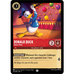 Donald Duck - Daisy's Date 122/204 Disney Lorcana TCG Shimmering Skies