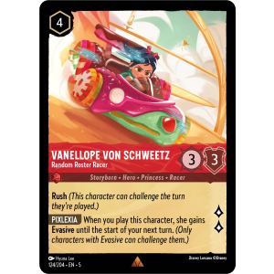 Vannelope Von Schweetz - Random Roster Racer 124/204 Disney Lorcana TCG Shimmering Skies