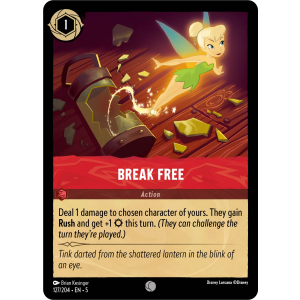 Break Free 127/204 Disney Lorcana TCG Shimmering Skies