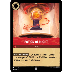 Potion of Might 132/204 Disney Lorcana TCG Shimmering Skies