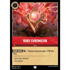 Ruby Chromicon 134/204 Disney Lorcana TCG Shimmering Skies