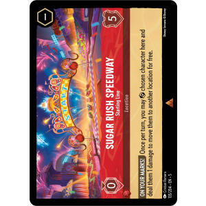 Sugar Rush Speedway - Starting Line 135/204 Disney Lorcana TCG Shimmering Skies