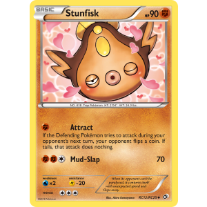 Stunfisk RC12/113 Pokemon TCG Black & White Legendary Treasures