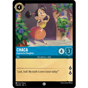 Chaca - Impressive Daughter 138/204 Disney Lorcana TCG Shimmering Skies