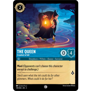 The Queen - Cruelest of All 139/204 Disney Lorcana TCG Shimmering Skies