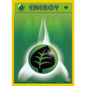  Grass Energy 108/111 Pokemon TCG Neo Neo Genesis