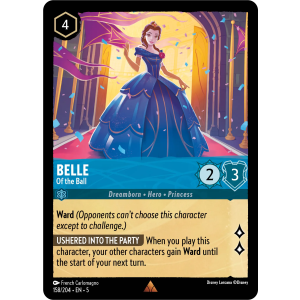 Belle - Of the Ball 158/204 Disney Lorcana TCG Shimmering Skies