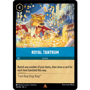 Royal Tantrum 161/204 Disney Lorcana TCG Shimmering Skies