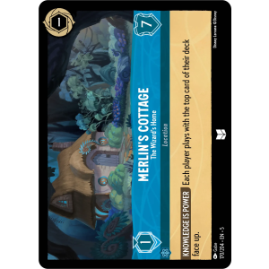 Merlin's Cottage 170/204 Disney Lorcana TCG Shimmering Skies