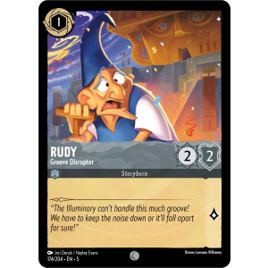 Rudy - Groove Disrupter 174/204 Disney Lorcana TCG Shimmering Skies