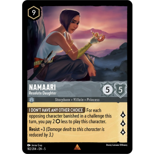 Namaari - Resolute Daughter 182/204 Disney Lorcana TCG Shimmering Skies