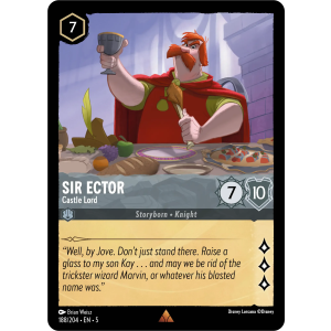 Sir Ector - Castle Lord 188/204 Disney Lorcana TCG Shimmering Skies