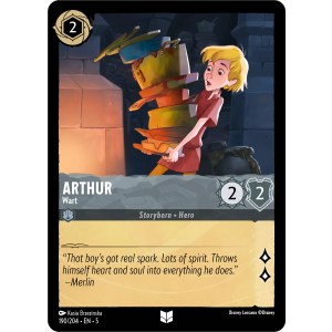 Arthur - Wart 190/204 Disney Lorcana TCG Shimmering Skies