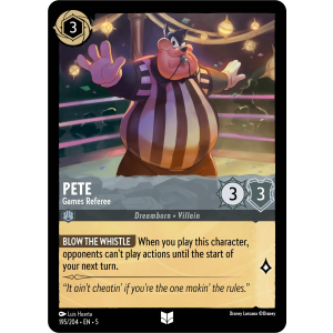 Pete - Games Referee 195/204 Disney Lorcana TCG Shimmering Skies