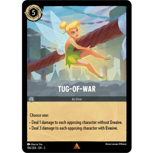 Tug-Of-War 196/204 Disney Lorcana TCG Shimmering Skies