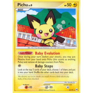 Pichu 25/99 Pokemon TCG Platinum Arceus