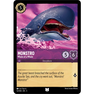 Monstro - Whale of a Whale 52/204 Disney Lorcana TCG Shimmering Skies