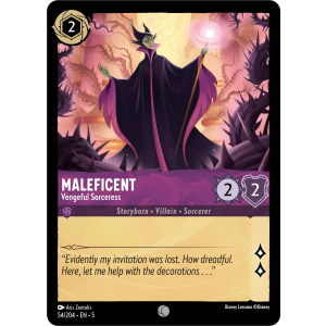 Maleficent - Vengeful Sorceress 54/204 Disney Lorcana TCG Shimmering Skies