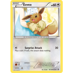 Eevee RC14/113 Pokemon TCG Black & White Legendary Treasures