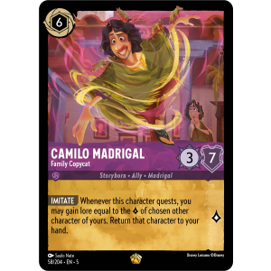 Legendary Camilo Madrigal - Family Copycat 58/204 Disney Lorcana TCG Shimmering Skies