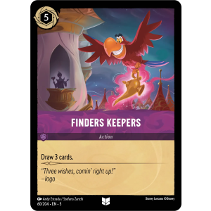 Finders Keepers 60/204 Disney Lorcana TCG Shimmering Skies