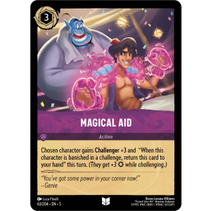 Magical Aid 63/204 Disney Lorcana TCG Shimmering Skies