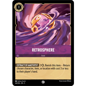 Retrosphere 64/204 Disney Lorcana TCG Shimmering Skies