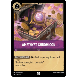 Amethyst Chromicon 66/204 Disney Lorcana TCG Shimmering Skies