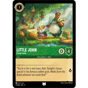 Little John - Camp Cook 71/204 Disney Lorcana TCG Shimmering Skies