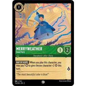 Merryweather - Good Fairy 76/204 Disney Lorcana TCG Shimmering Skies