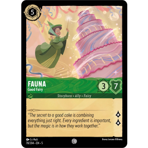 Fauna - Good Fairy 78/204 Disney Lorcana TCG Shimmering Skies