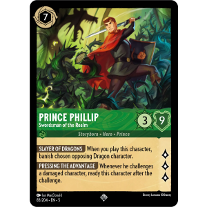 Prince Phillip - Swordsman of the Realm 83/204 Disney Lorcana TCG Shimmering Skies