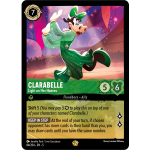 Legendary Clarabelle - Light on Her Hooves 84/204 Disney Lorcana TCG Shimmering Skies