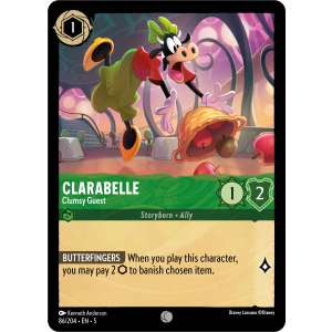 Clarabelle - Clumsy Guest 86/204 Disney Lorcana TCG Shimmering Skies