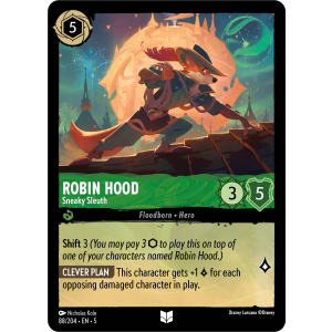 Robin Hood - Sneaky Sleuth 88/204 Disney Lorcana TCG Shimmering Skies