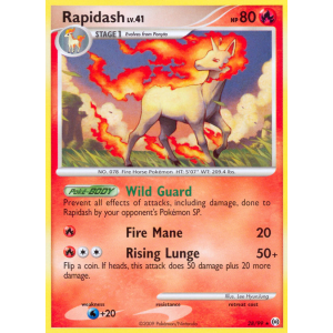 Rapidash 28/99 Pokemon TCG Platinum Arceus