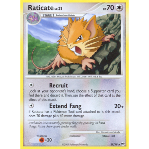 Raticate 29/99 Pokemon TCG Platinum Arceus