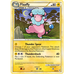 Flaaffy 43/95 Pokemon TCG HeartGold & SoulSilver Call of Legends