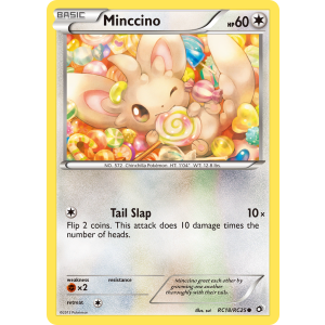 Minccino RC18/113 Pokemon TCG Black & White Legendary Treasures