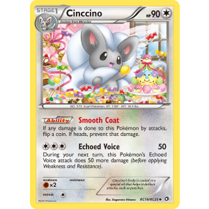 Cinccino RC19/113 Pokemon TCG Black & White Legendary Treasures