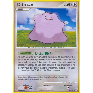 Ditto 27/146 Pokemon TCG Diamond & Pearl Legends Awakened