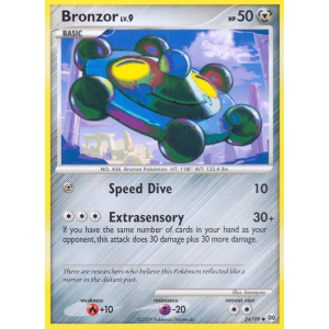 Bronzor 34/99 Pokemon TCG Platinum Arceus