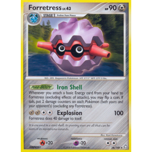 Forretress 28/146 Pokemon TCG Diamond & Pearl Legends Awakened