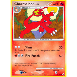 Charmeleon 35/99 Pokemon TCG Platinum Arceus