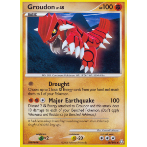 Groudon 29/146 Pokemon TCG Diamond & Pearl Legends Awakened