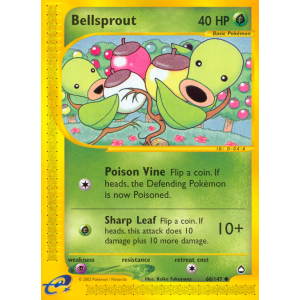 Bellsprout 68/147 Pokemon TCG E-Card Aquapolis