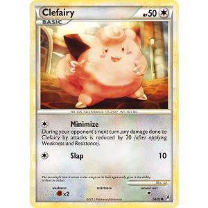 Clefairy 54/95 Pokemon TCG HeartGold & SoulSilver Call of Legends