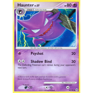 Haunter 42/99 Pokemon TCG Platinum Arceus