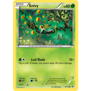 Snivy 6/113 Pokemon TCG Black & White Legendary Treasures